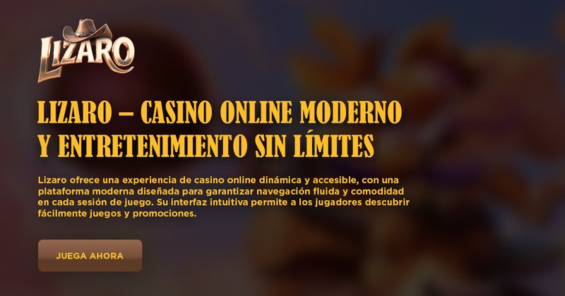 Overview of lizaro online casino