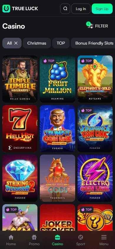 Trueluck - Kies van de Beste Spelers in Nederlands Land bij Trueluck Casino Online